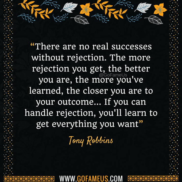dealing and overcoming rejection quotes