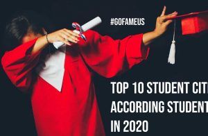 Top 10 Student Cities According Students in 2020