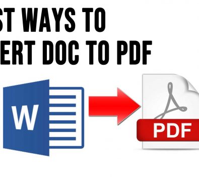 3 Best Ways to Convert DOC to PDF