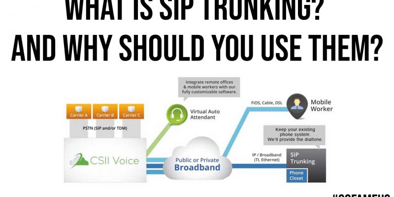 What is SIP Trunking And Why Should You Use Them