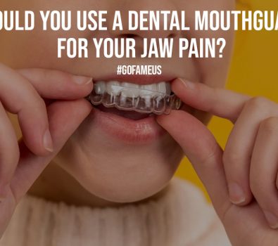 Should You Use a Dental Mouthguard for your Jaw Pain