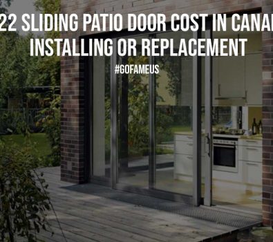 2022 Sliding Patio Door Cost in Canada Installing or Replacement
