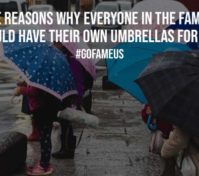 The Reasons Why Everyone in the Family Should Have Their Own Umbrellas for Rain