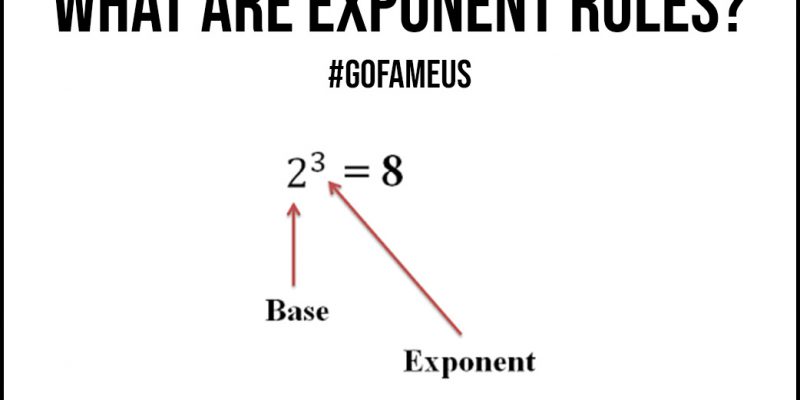 What Are Exponent Rules
