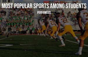 Most Popular Sports among Students